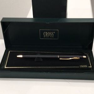 IKEA classic Cross Century Black Lacker with Gold-Plated Rollerball Pen